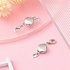 Alloy Magnetic Clasps FIND-YW0002-09P-5