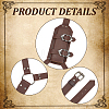 PU Leather Adjustable Sword Sheaths AJEW-XCP0003-68-3