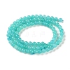 Natural Amazonite Round Bead Strands G-N0081-4mm-17-02-3