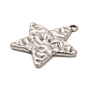 304 Stainless Steel Pendants STAS-P417-04B-P-2
