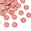 Golden Plated Alloy Enamel Charms ENAM-S118-08-M-1