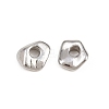 Irregular 304 Stainless Steel Beads STAS-D394-03A-P-3