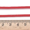 3MM Nylon Milan Cord Necklace Making NJEW-H084-01G-35-3