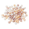 90Pcs 3 Colors Natural Cultured Freshwater Pearl Beads PEAR-TA0001-51-3