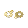 Brass Charms KK-O143-01G-3