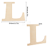 Unfinished Wood Shape WOOD-CN0001-010L-2