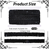 Plastic & Polyester Paillette Beads OCOR-WH20016-04G-2
