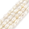Natural Keshi Pearl Cultured Freshwater Pearl Beads Strands PEAR-P062-25C-1