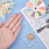 12 Colors Opaque Resin Cabochons CRES-PH0001-05-5