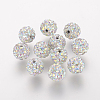 Polymer Clay Rhinestone Beads LS-RB-K050-8mm-C30-1