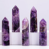 Natural Amethyst Hexagonal Decoration Ornament PW-WG79962-04-2