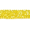 Transparent Electroplate Glass Beads Strands EGLA-A039-T3mm-B21-1