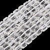 Natural Quartz Crystal Rock Crystal Beads Strands GG-CBA4808-B03-03-2