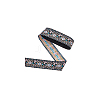 10 Yards Ethnic Style Polyester Jacquard Flower Ribbon OCOR-WH0078-185B-7