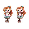 Opaque Resin Cabochons CRES-N018-049-2