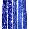 Electroplate Glass Beads Strands EGLA-A044-P6mm-B32-2