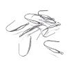 304 Stainless Steel Earring Hooks X-STAS-P236-23P-1