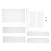 2-Tier Transparent Acrylic Minifigures Display Case ODIS-WH0061-50B-6