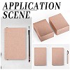 Velvet Coated Book-binding Paper DIY-WH0033-32C-5