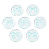 Transparent Resin Pendants RESI-N030-006A-1
