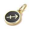 Real 18K Gold Plated Brass Enamel Charms KK-L216-001G-C01-2