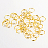 Iron Open Jump Rings IFIN-A018-3x0.5-G-NF-1