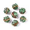 Handmade Lampwork Bumpy Beads LAMP-T022-05E-1