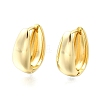 U-Shaped Brass Hoop Earrings EJEW-Z121-04G-4