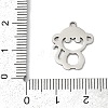 201 Stainless Steel Pendants STAS-F316-30P-02-3