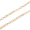 Brass Cable Chain Necklace Makings NJEW-JN03384-2