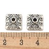 Tibetan Style Alloy Beads TIBE-P003-66AS-2