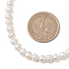 Natural Cultured Freshwater Pearl Potato Beaded Nekclaces NJEW-JN05869-3