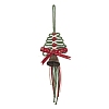 Christmas Tree Cotton String Threads Pendant Decorations HJEW-TA00403-01-2