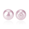   4mm About 1000Pcs Glass Pearl Beads Pink Tiny Satin Luster Loose Round Beads in One Box for Jewelry Making HY-PH0002-02-B-3