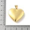 Brass Locket Pendants KK-C092-25G-03-3
