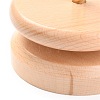Rotatable Wooden Yarn Spinner DIY-H146-02-4
