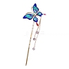 Alloy Enamel Hair Sticks PW-WG20273-03-2