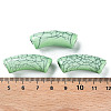 Opaque Crackle Acrylic Beads MACR-S372-001N-012-4