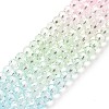 Transparent Glass Beads Strands GLAA-L045-02A-02-2