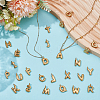 26Pcs 26 Styles 304 Stainless Steel Pendants STAS-WR0001-37G-4