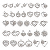 32PCS 16 Style Alloy Rhinestone Pendants ALRI-TA0001-16-12