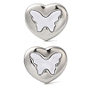 Non-Tarnish 304 Stainless Steel Stud Earrings EJEW-U001-05P-01-2