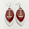 Synthetic Leather Dangle Earrings FS-WG9193E-04-1