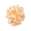 Natural Cultured Freshwater Pearl Woven Beads PEAR-JF00003-02-1