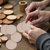 150Pcs 3 Bags Undyed Wood Cabochons WOOD-DR0001-06A-4