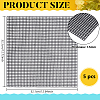Square Plastic Pegboards used for DIY Fuse Beads LS-KY-WH0816-003-2