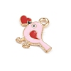 Valentine's Day Alloy Enamel Pendants ENAM-I084-01KCG-07-2