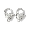 Brass Lobster Claw Clasps KK-F893-11P-1