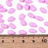 Baking Paint Glass Seed Beads SEED-T007-15E-4