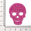 Skull Acrylic Pendants OACR-B027-01-3